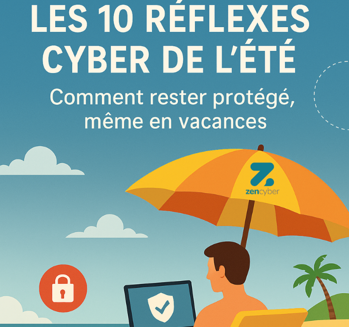 Les 10 réflexes cyber de l’été : comment rester protégé, même en vacances
