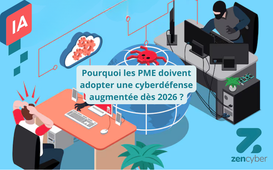 L&rsquo;IA face au cybercriminel : Pourquoi les PME doivent adopter une cyberdéfense augmentée dès 2026